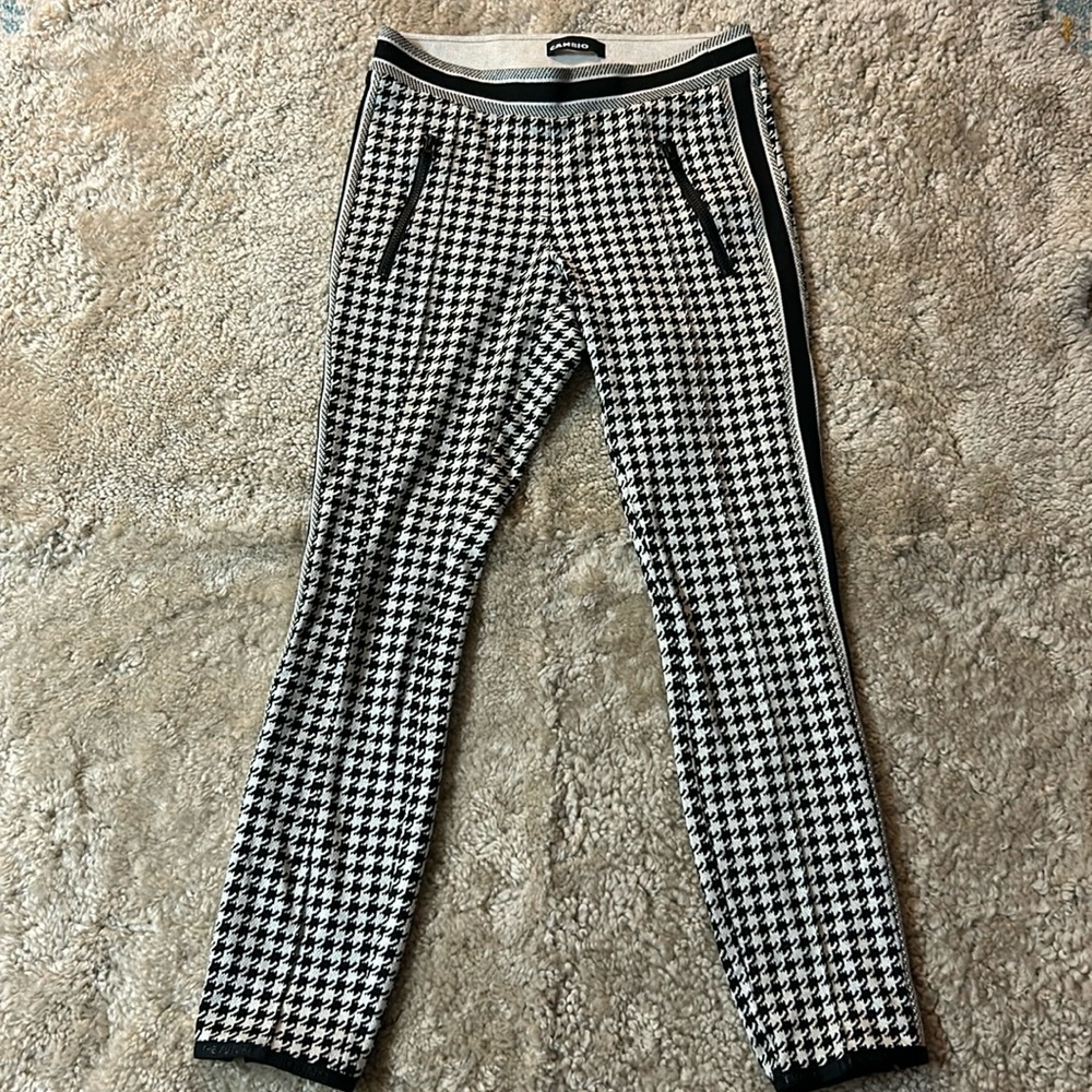 Cambio Houndstooths Stretch Pants